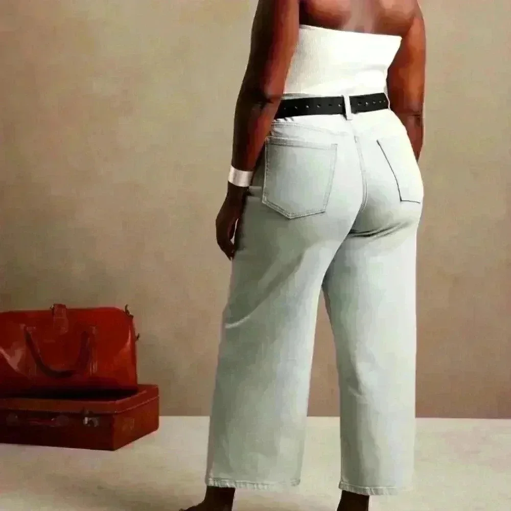 Banana Republic Wide-Leg Crop Jean - Picture 5 of 11